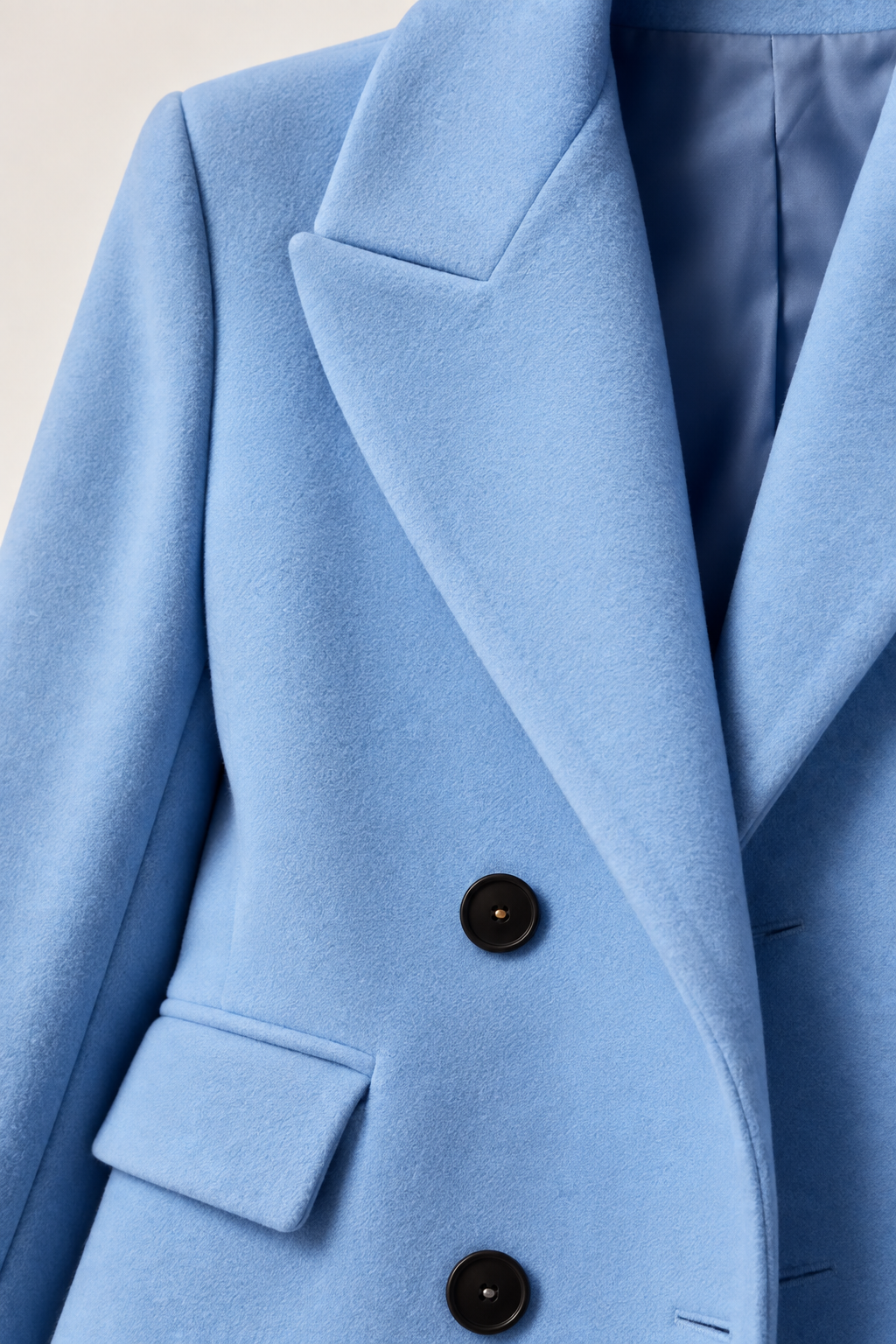 Dames Trenchcoat Lange Jas | Dubbele Knopenrij