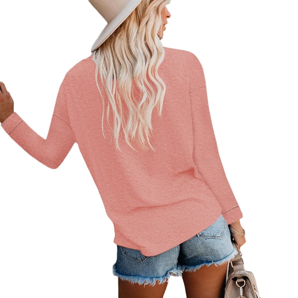 Shirt Dames | Lange Mouw & Borstzak