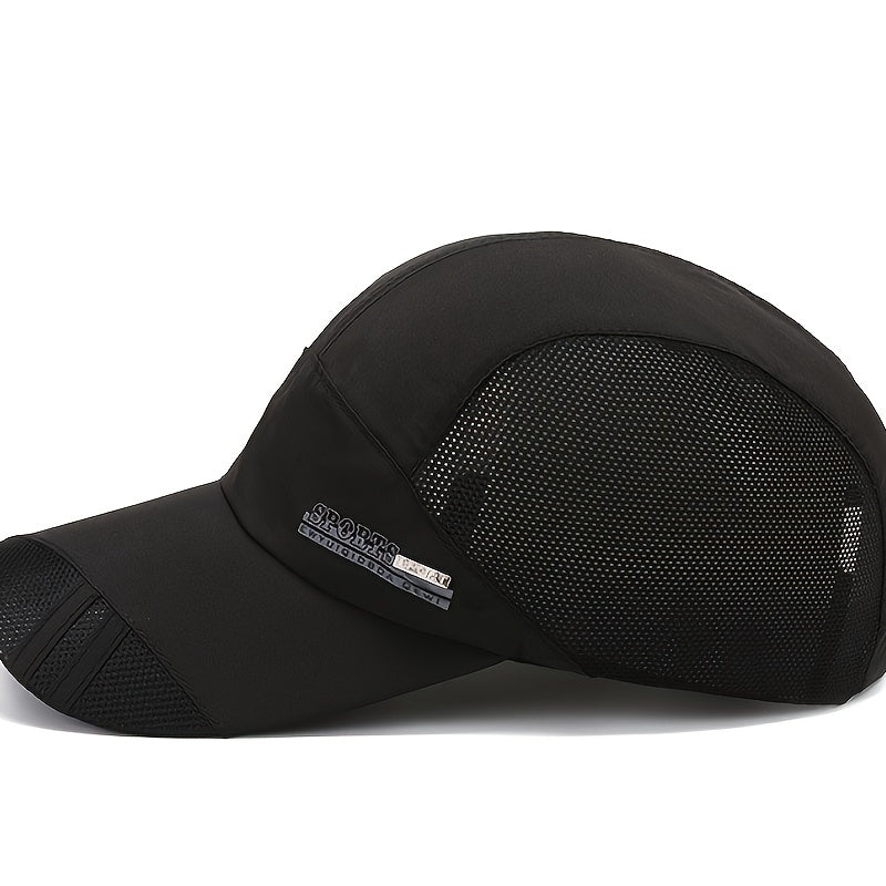 Lichtgewicht Sportpet – Ademende Outdoor Cap met Verstelbare Pasvorm