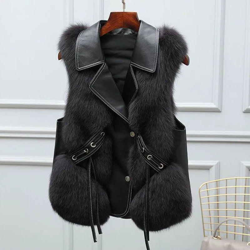 Empress | Dames bodywarmer met faux fur