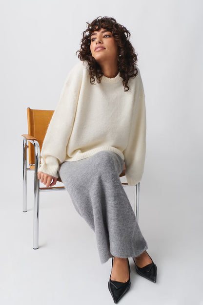 Amelie - Zachte Oversized Trui voor Tijdloze Elegantie