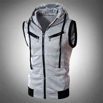 Mouwloos Trainingsvest – Stijlvolle & Comfortabele Hoodie voor Sport en Casual Wear