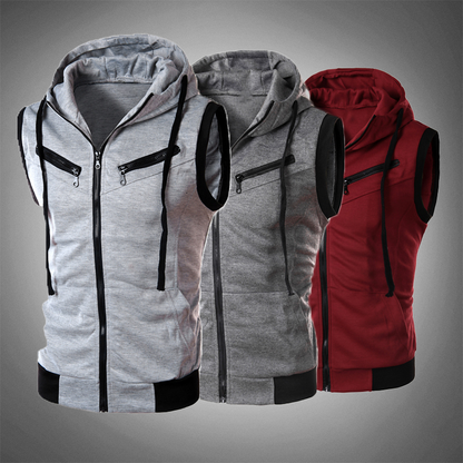 Mouwloos Trainingsvest – Stijlvolle & Comfortabele Hoodie voor Sport en Casual Wear