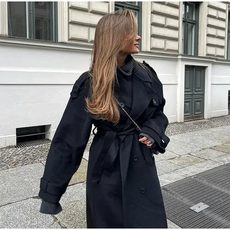 Kensley | Oversized Trenchcoat Dames