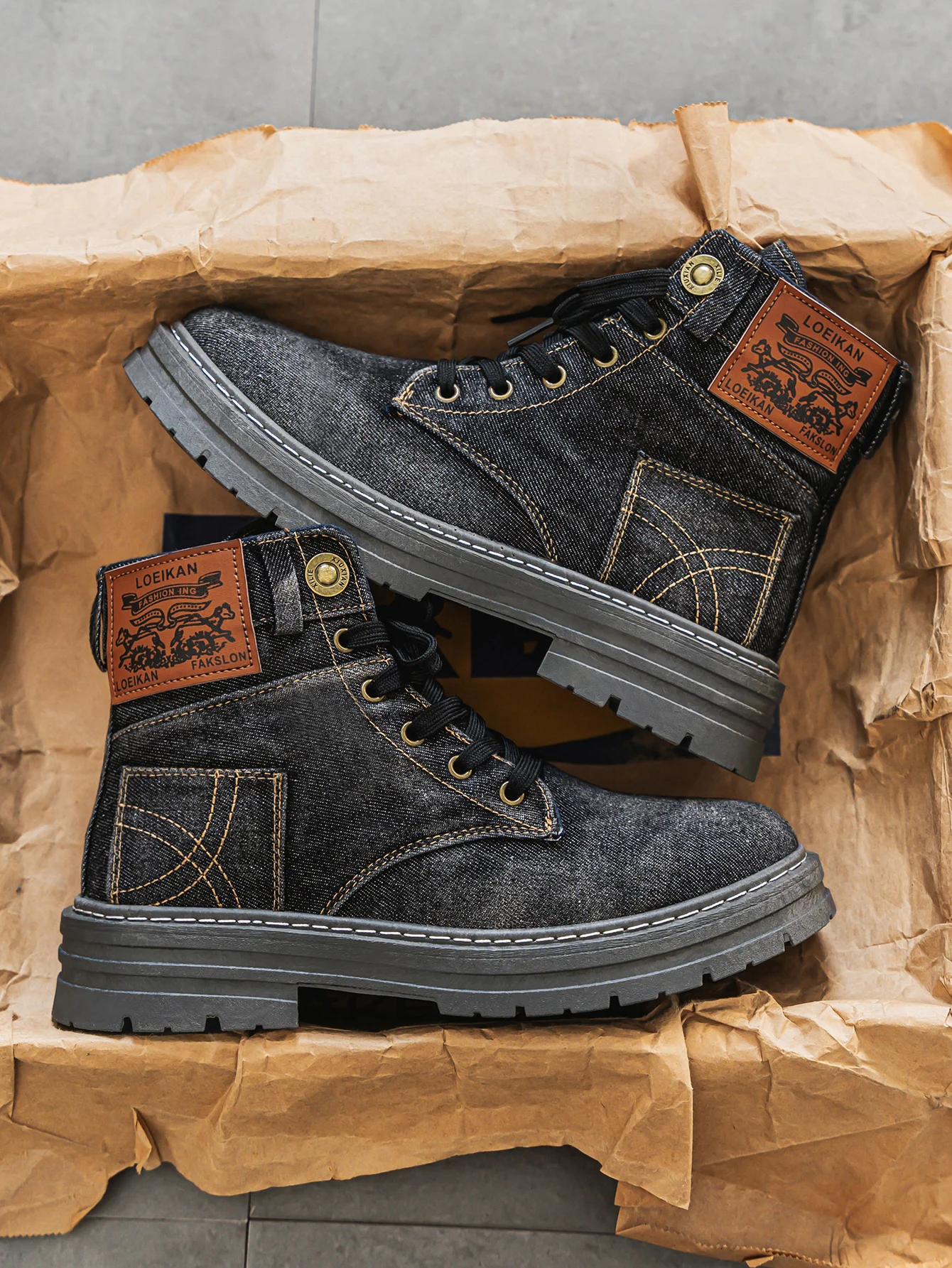Unisex Boots | Denim & Antislip Zool