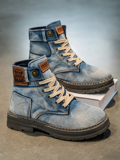 Unisex Boots | Denim & Antislip Zool