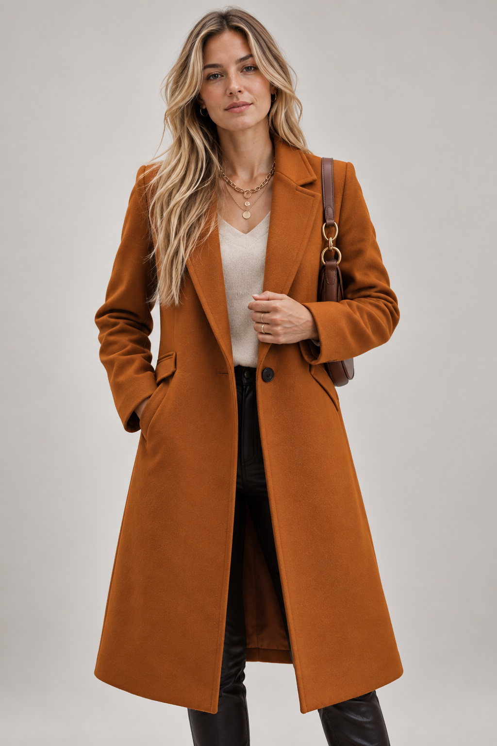 Dames Oversized Trenchcoat Jas | Brede Revers & Omgeslagen Manchetten