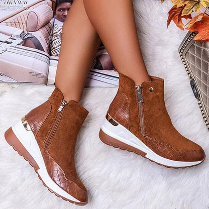 Noémie - Trendy Enkelboots met Luxe Details