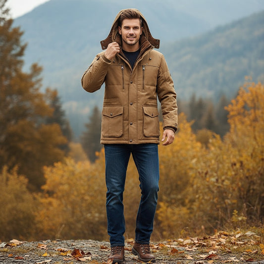 Jack - Winterjas Heren | Fleecevoering & Capuchon