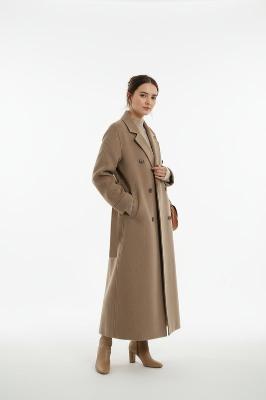ORABEL - Lange winterjas voor dames