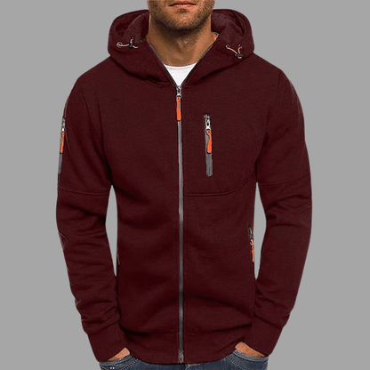 Ronan Heren Vest met Capuchon | Rits & Zakdetails