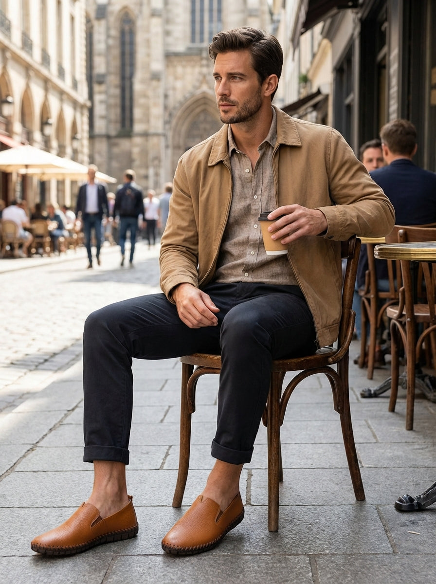 Instappers Heren | Loafers met Slip-On Design