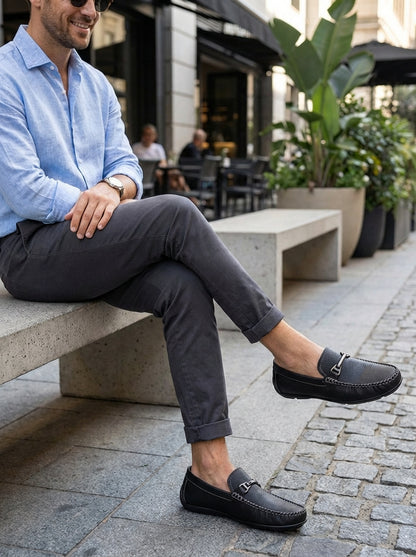 Loafers Heren | Nette Instappers met Detail