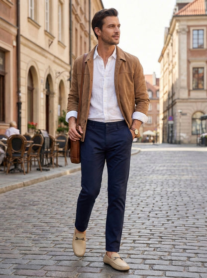 Loafers Heren | Nette Instappers met Detail