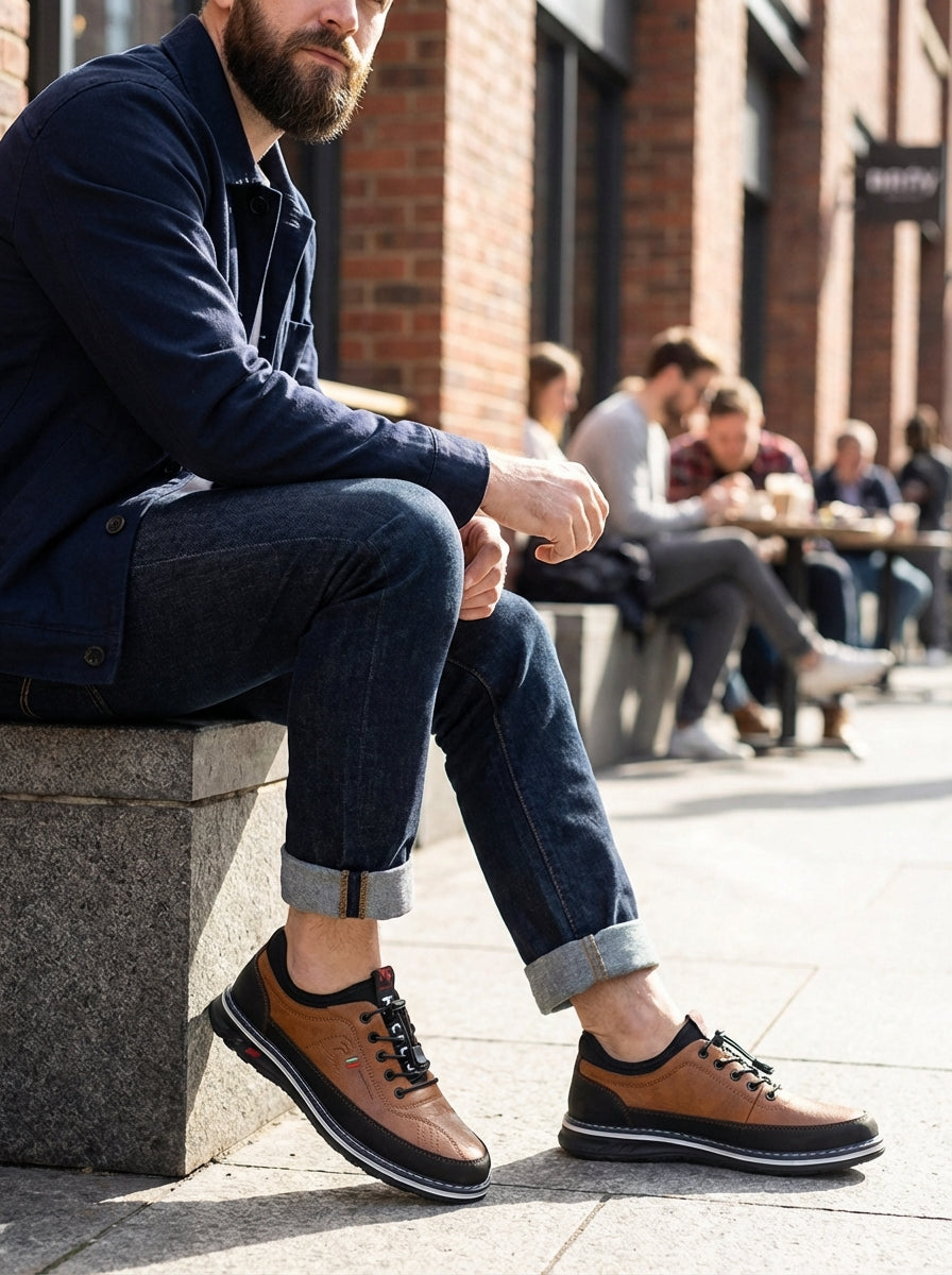 Nette schoenen heren | Lage veterschoenen