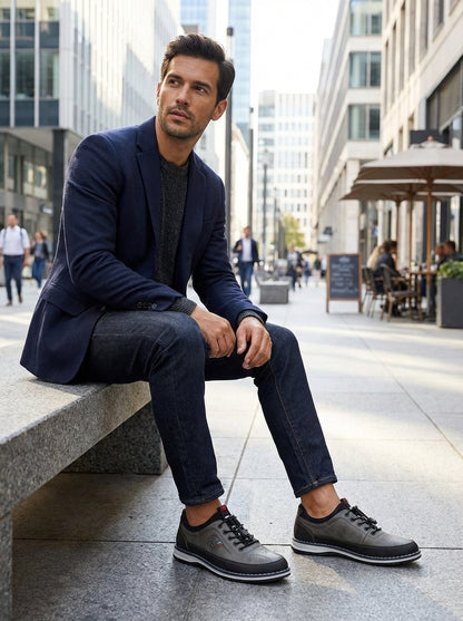 Nette schoenen heren | Lage veterschoenen