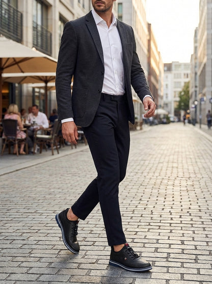 Nette schoenen heren | Lage veterschoenen