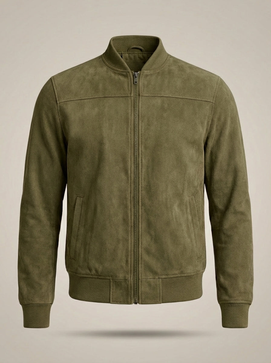 Bomberjack Heren | Rits en Opstaande Kraag