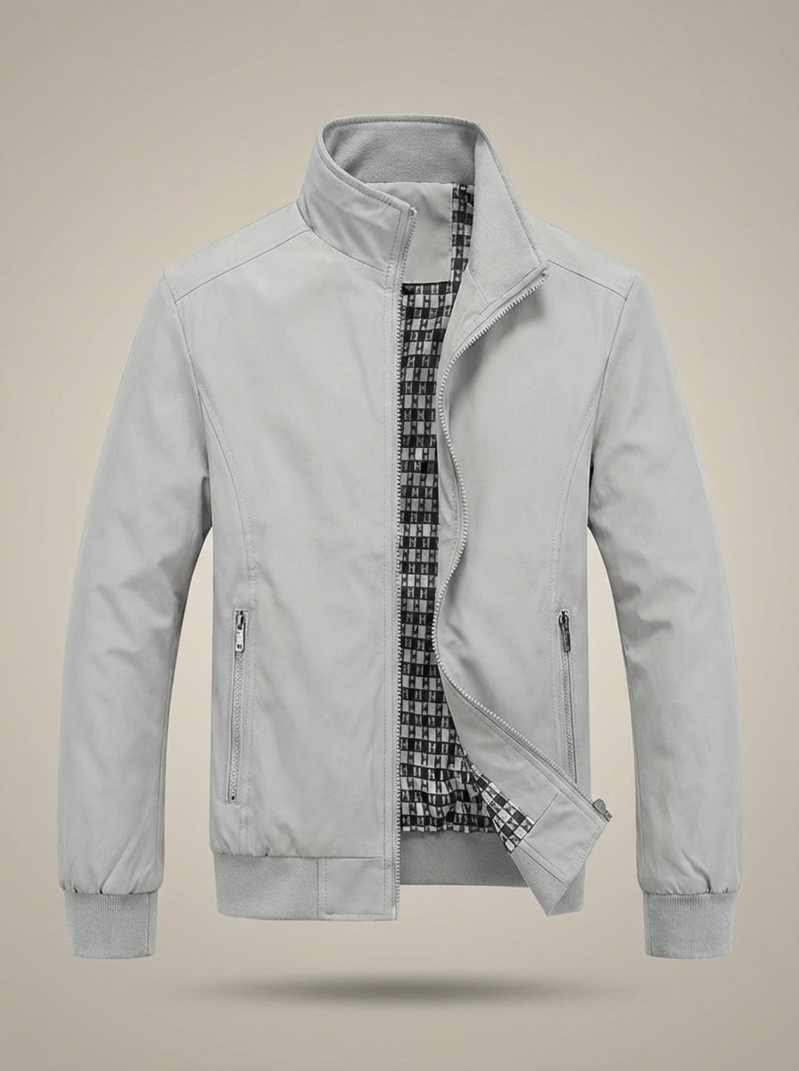 Tussenjas Heren | Hoge Kraag en Zakken