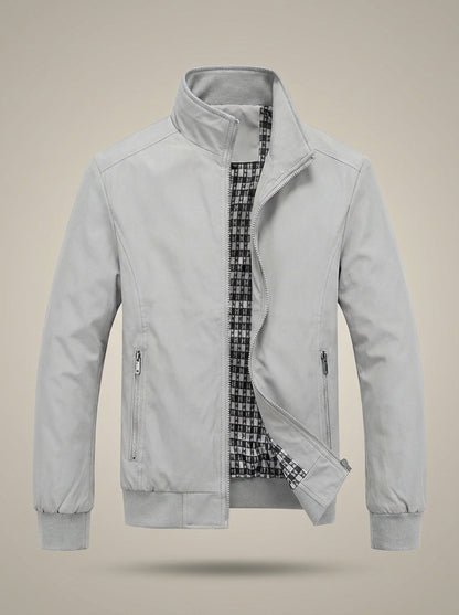 Tussenjas Heren | Hoge Kraag en Zakken