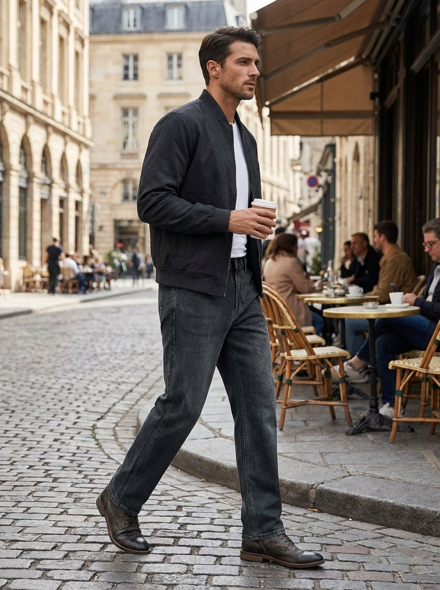 Straight Fit Spijkerbroek Heren | Klassieke Jeans