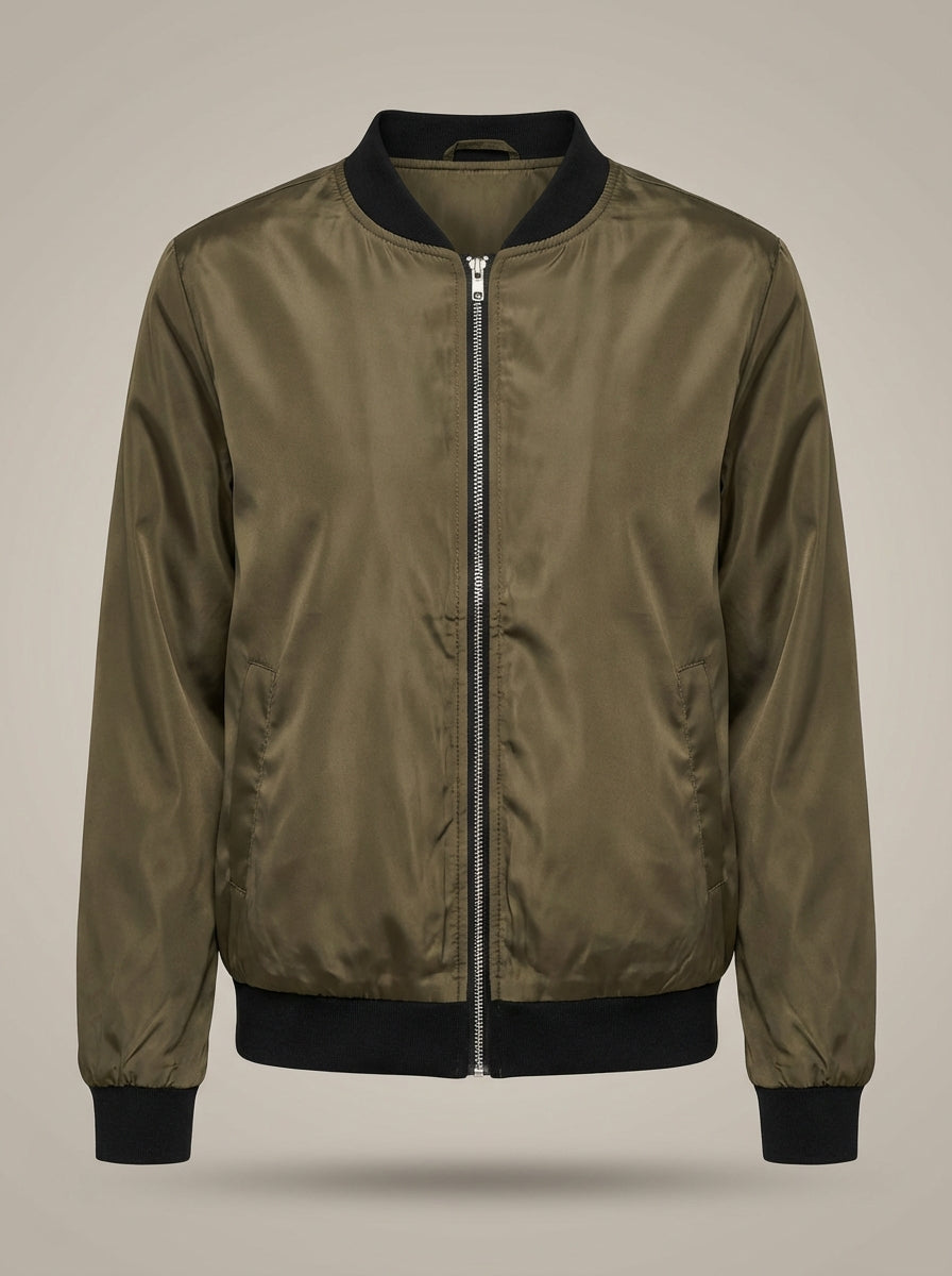 Bomberjack Dames | Lichtgewicht Jack met Rits en Elastische Boorden