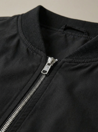 Bomberjack Dames | Lichtgewicht Jack met Rits en Elastische Boorden