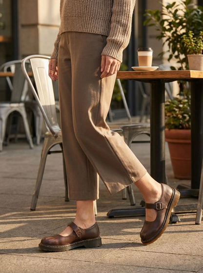 Mary Jane Schoenen Dames Met Bandje | Retro