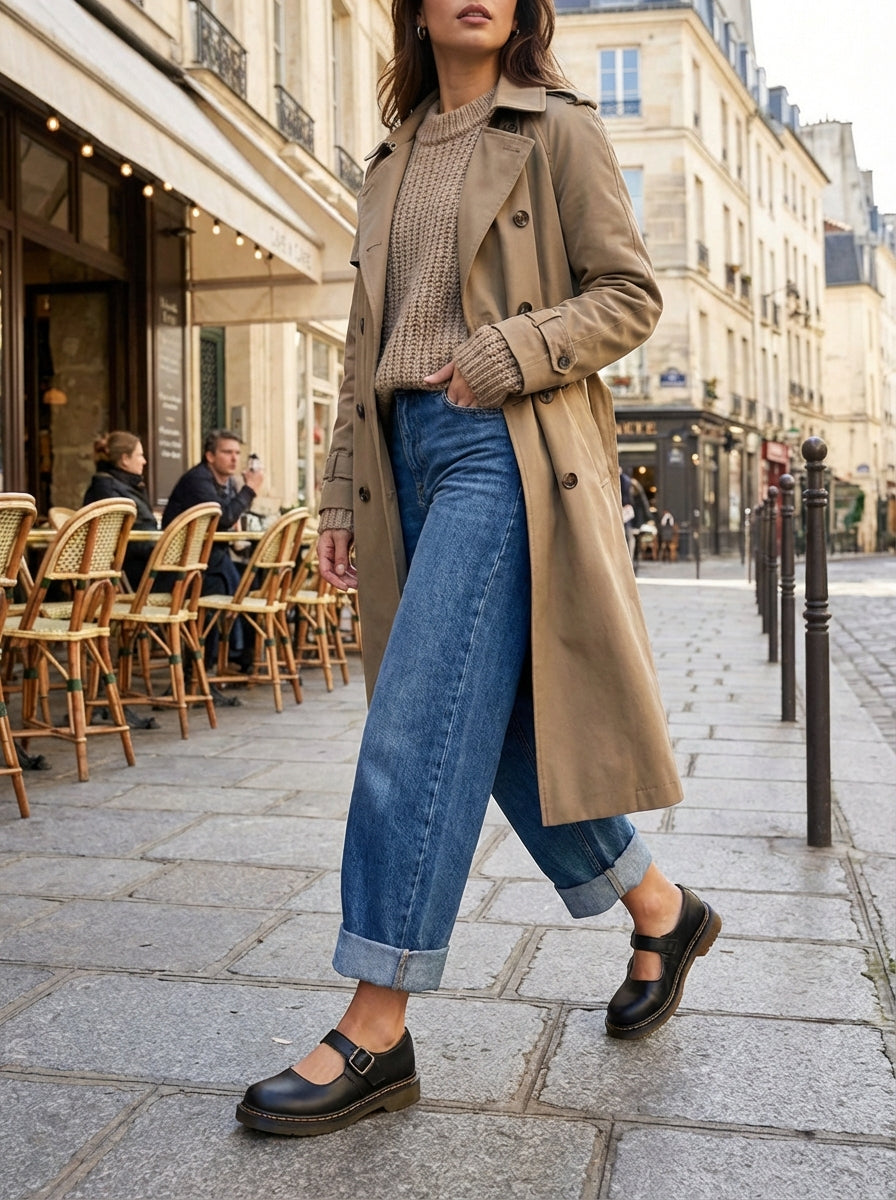 Mary Jane Schoenen Dames Met Bandje | Retro