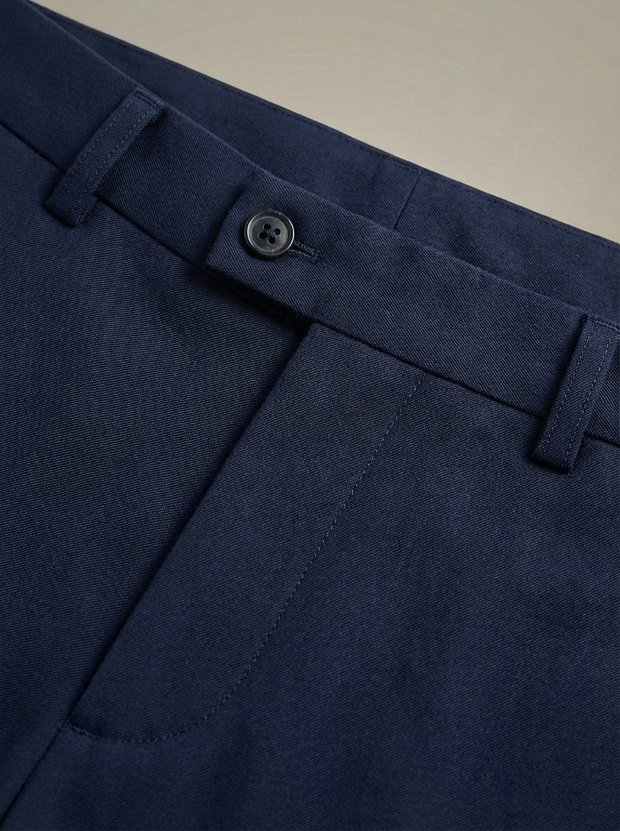 Nette Broek Heren | Zijzakken en Slanke Pasvorm