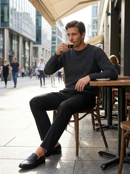 Nette Broek Heren | Zijzakken en Slanke Pasvorm