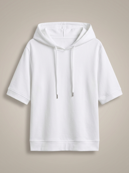 Hoodie Dames | Korte Mouwen en Zijsplit