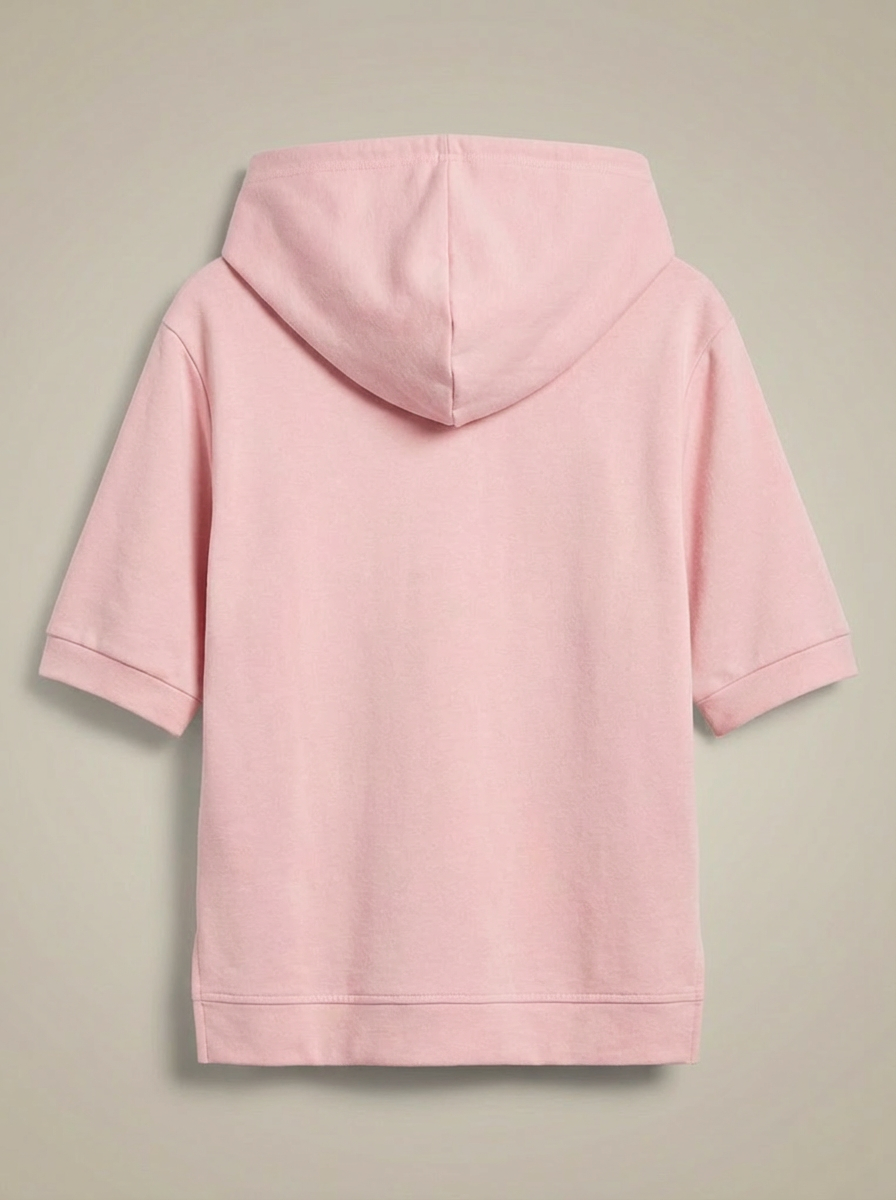 Hoodie Dames | Korte Mouwen en Zijsplit