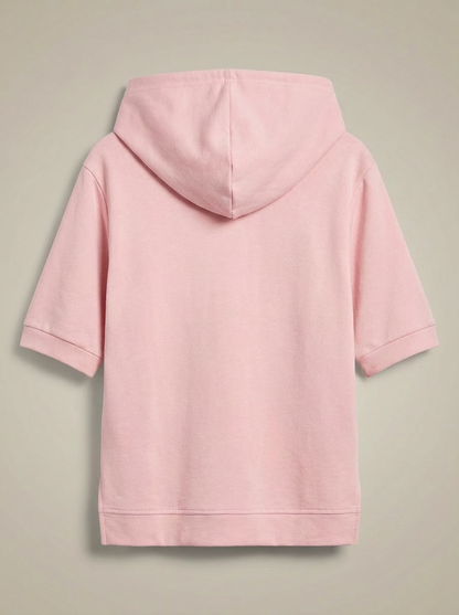 Hoodie Dames | Korte Mouwen en Zijsplit