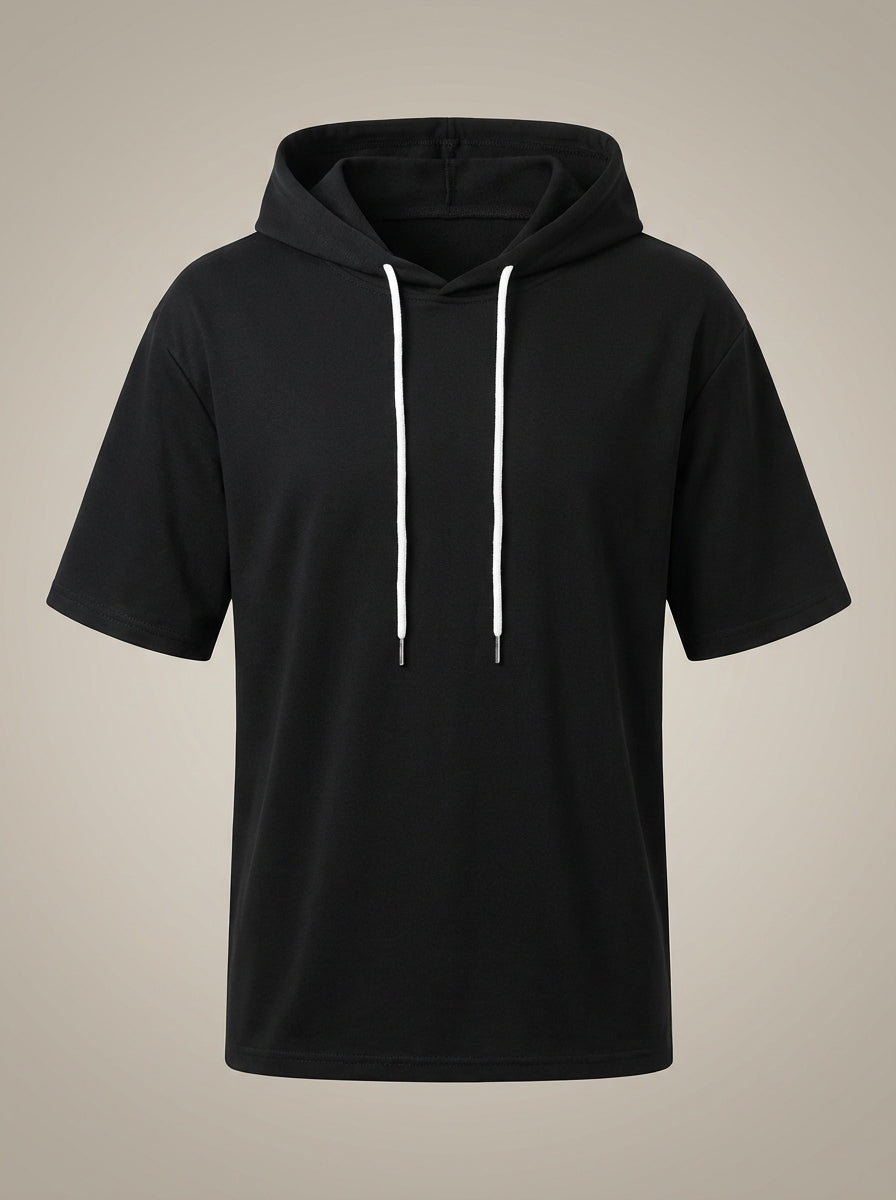 Hoodie Dames | Korte Mouwen en Zijsplit