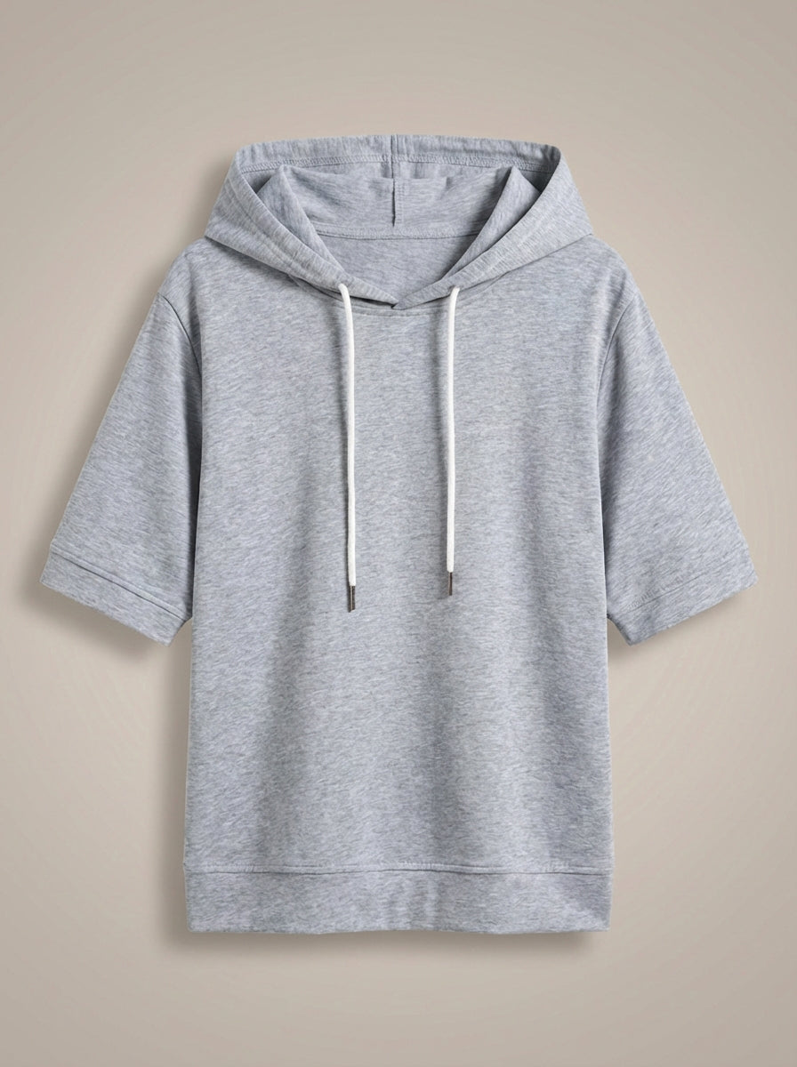 Hoodie Dames | Korte Mouwen en Zijsplit