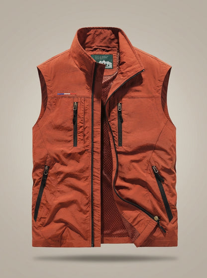 Bodywarmer Heren | Lichtgewicht met Rits en Zakken