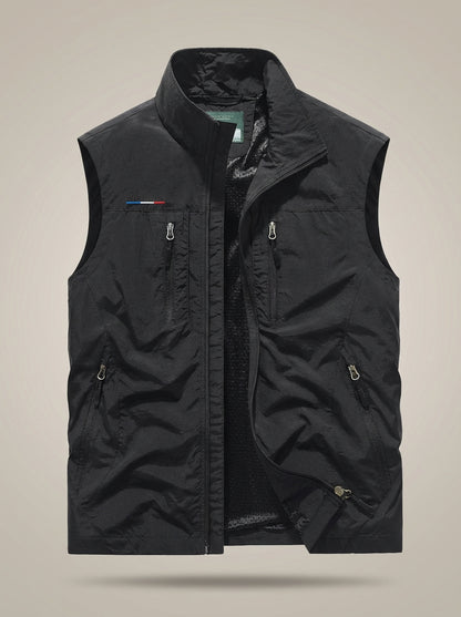 Bodywarmer Heren | Lichtgewicht met Rits en Zakken