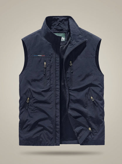 Bodywarmer Heren | Lichtgewicht met Rits en Zakken