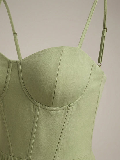 Lange Jurk Dames | Maxi Galajurk met Korset en Elegante Pasvorm