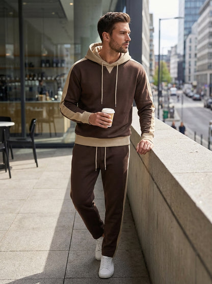 Trainingspak Heren Met Capuchon | Hoodie en Joggingbroek Set