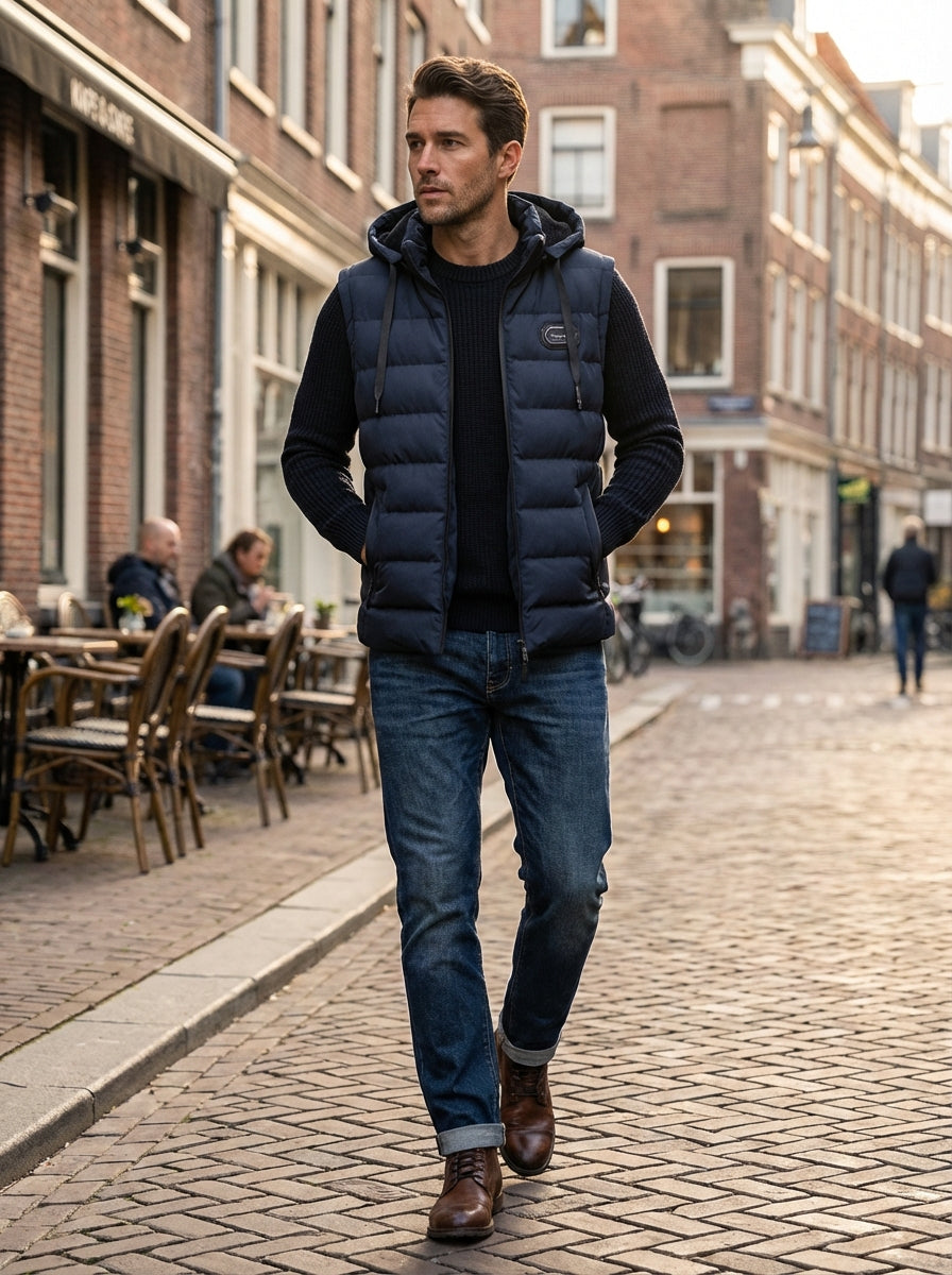 Stan - Men's Bodywarmer | Quilted Model