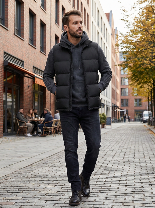 Bodywarmer heren | Gewatteerd model