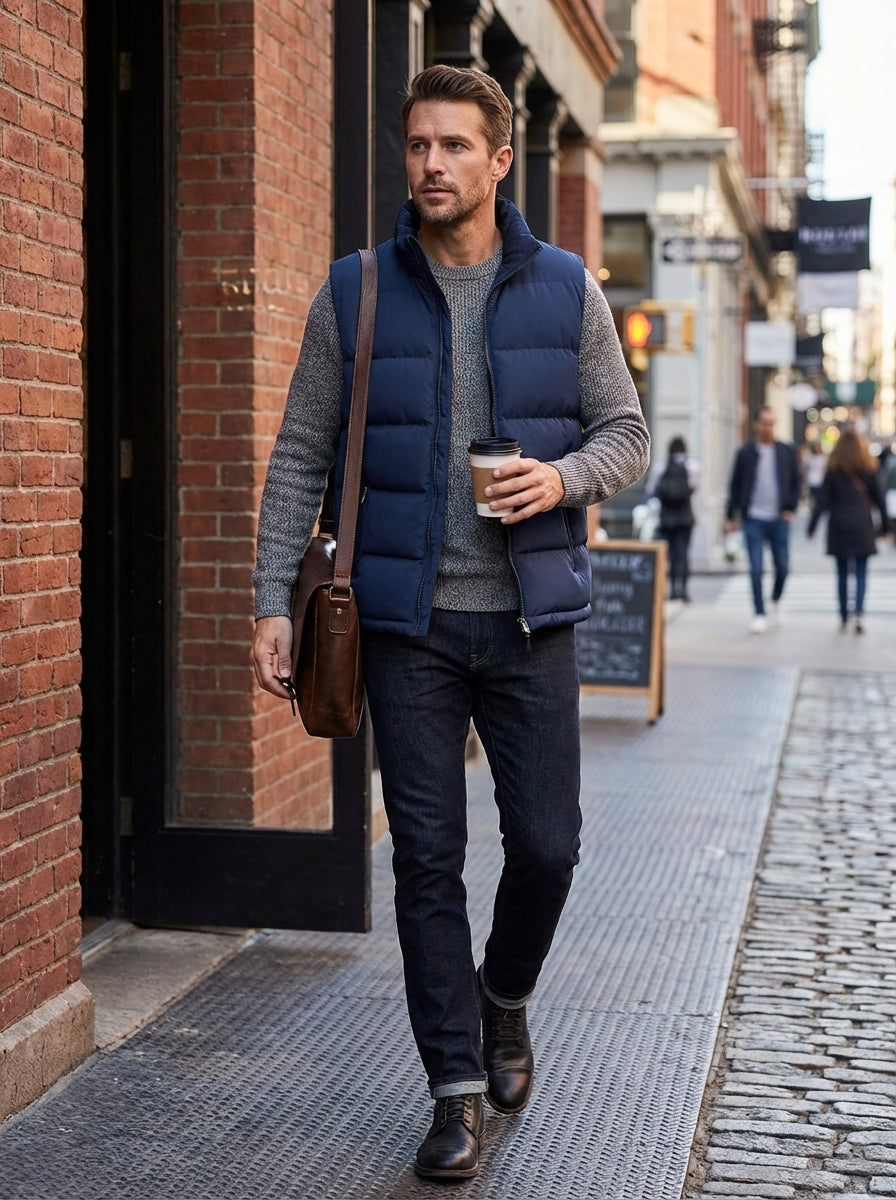 Men's Bodywarmer | Quilted Model
