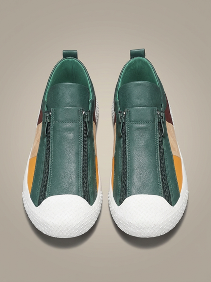 Instappers heren | Lage schoenen met rits