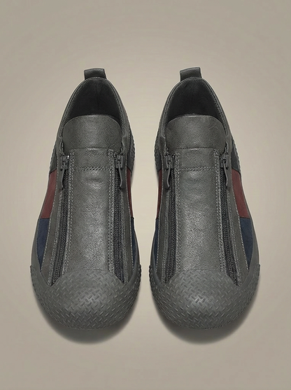 Instappers heren | Lage schoenen met rits