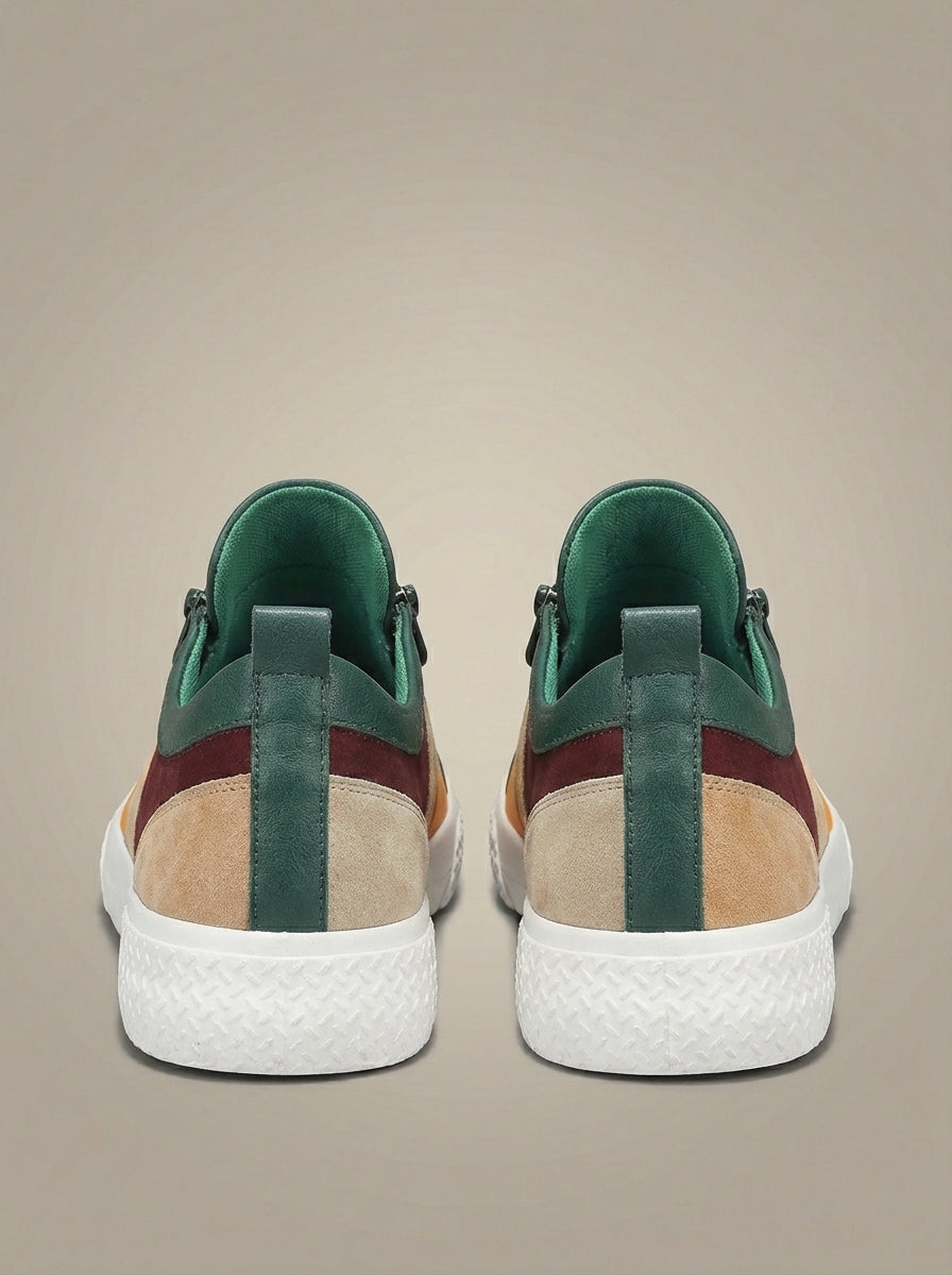 Instappers heren | Lage schoenen met rits