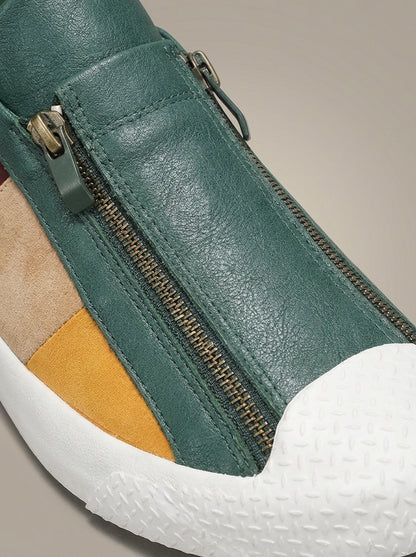 Instappers heren | Lage schoenen met rits