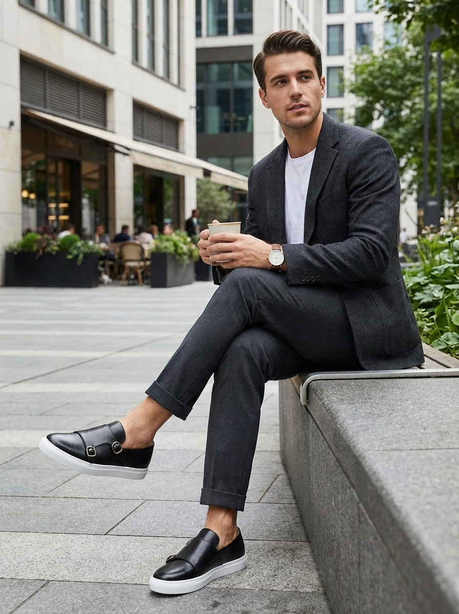 Men's Loafers | Slip-Ons with Buckle