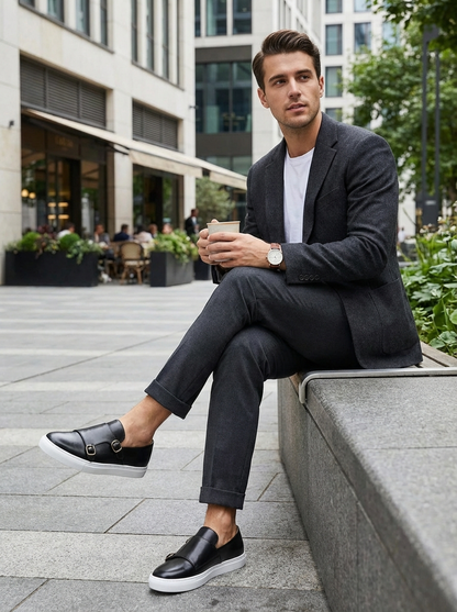 Men's Loafers | Slip-Ons with Buckle